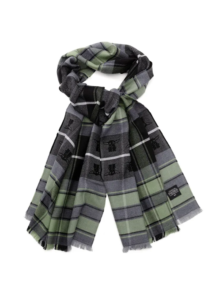 Star Wars The Mandalorian The Child Gray Scarf