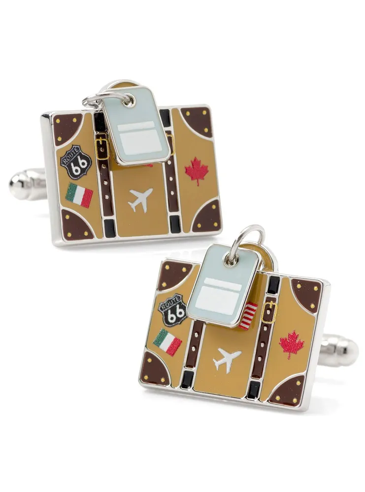 Traveler Suitcase Cufflinks