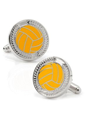 Water Polo Embossed Cufflinks