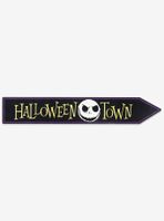 Disney The Nightmare Before Christmas Halloween Town Jack Skellington Arrow Wood Wall Decor