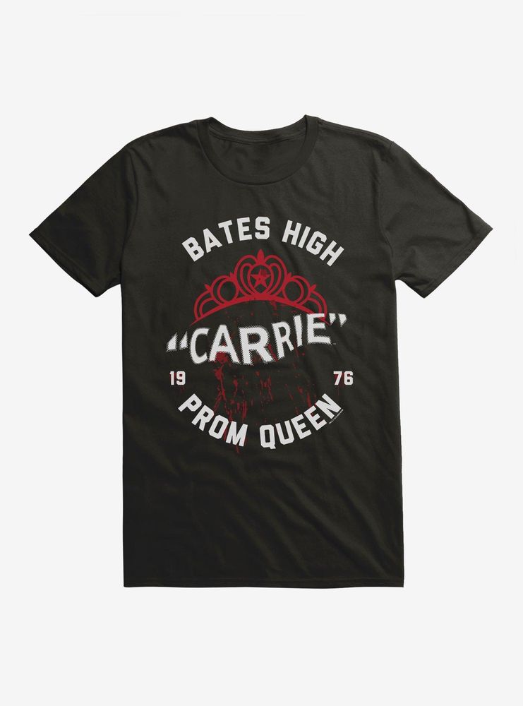 Carrie 1976 Crown Blood Splatter T-Shirt