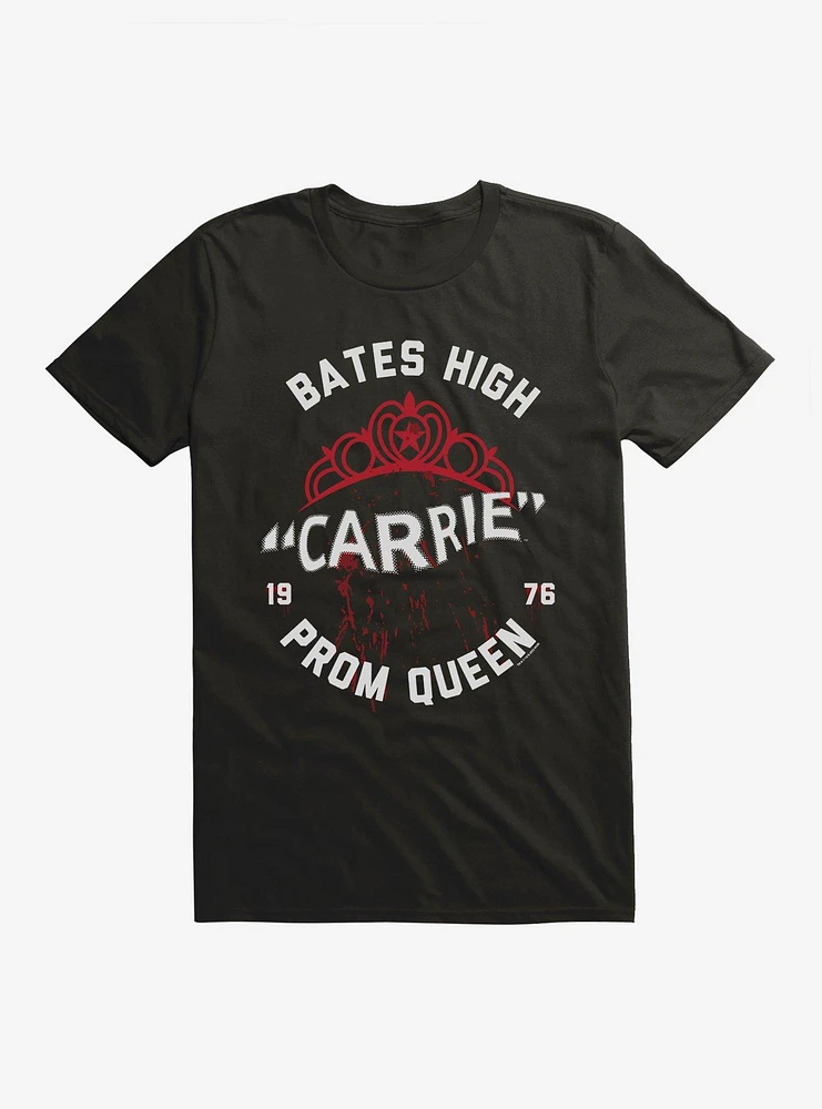 Carrie 1976 Crown Blood Splatter T-Shirt