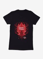 Carrie 1976 Prom Flames Womens T-Shirt
