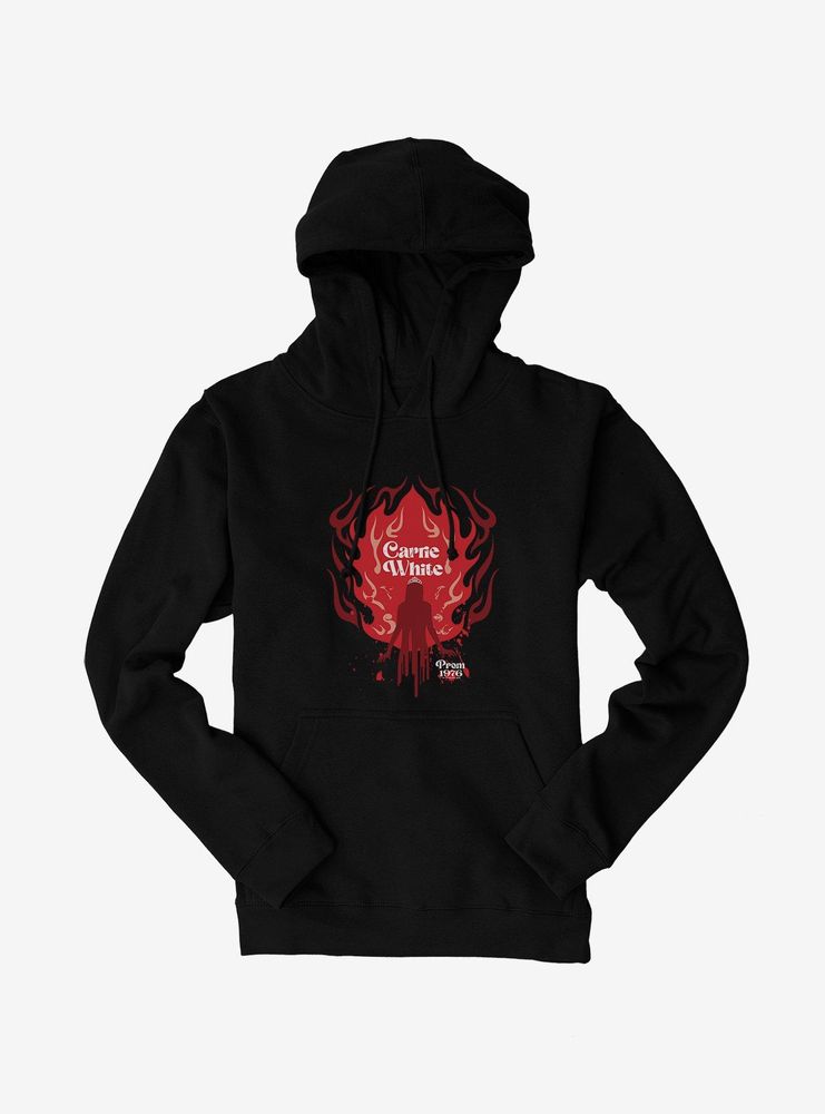 Carrie 1976 Prom Flames Hoodie