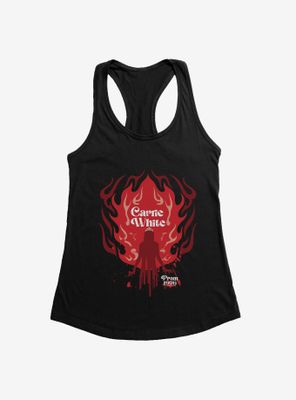 Carrie 1976 Prom Flames Womens Tank Top