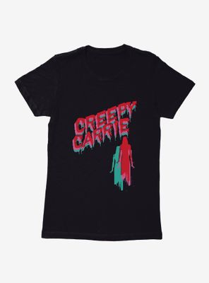 Carrie 1976 Creepy Womens T-Shirt