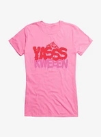 Carrie 1976 Yasss Kweeen Girls T-Shirt
