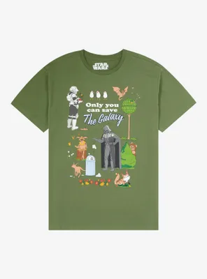Star Wars Earth Day Save the Galaxy Women's T-Shirt - BoxLunch Exclusive