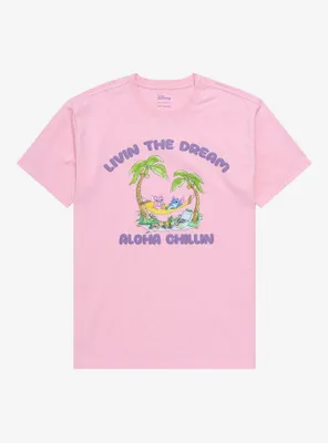 Disney Lilo & Stitch: The Series Angel Stitch Aloha Chillin T-Shirt - BoxLunch Exclusive