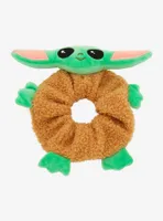 Star Wars The Mandalorian Grogu Figural Scrunchy - BoxLunch Exclusive