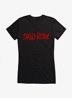 Skid Row Red Logo Girls T-Shirt