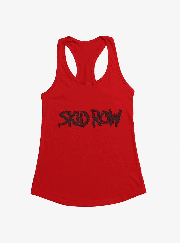 Skid Row Logo Outline Girls Tank
