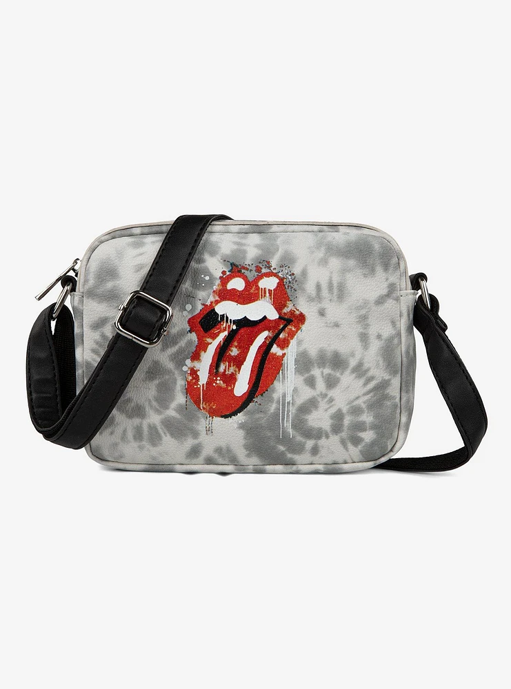 Bugatti Rolling Stones Vegan Leather Crossbody Bag Grey