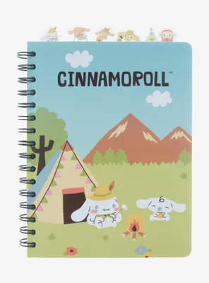 Sanrio Cinnamoroll Camping Figural Tab Journal - BoxLunch Exclusive