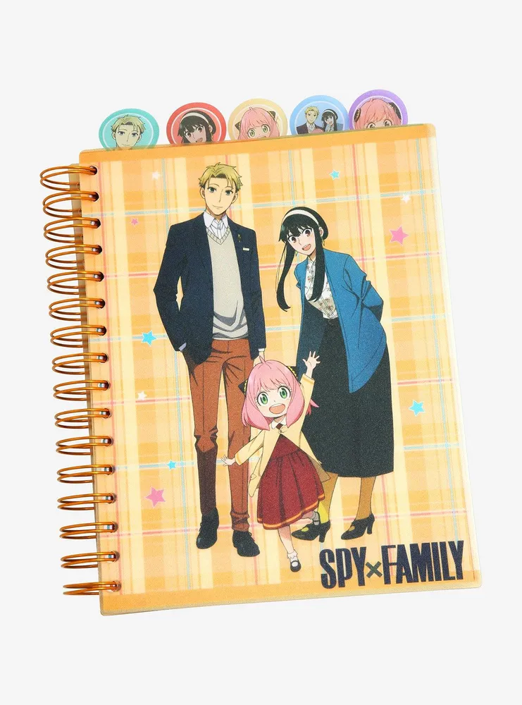 Spy X Family Forger Family Portrait Tab Journal