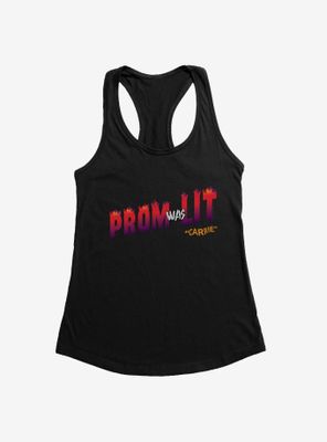 Carrie 1976 Prom Was Lit Womens Tank Top