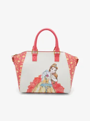 Loungefly Disney Beauty And The Beast Staircase Satchel Bag