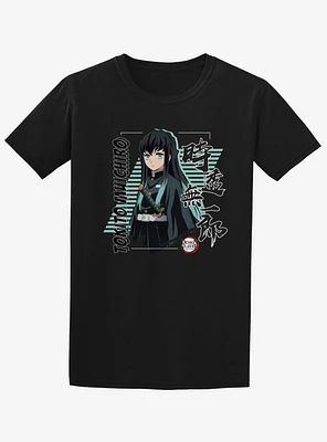 Demon Slayer: Kimetsu No Yaiba Muichiro Profile T-Shirt