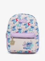 Disney Lilo & Stitch Tropical Lavender Mini Backpack