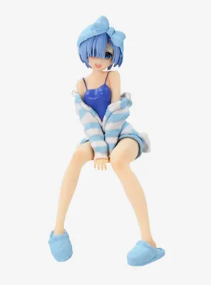 FuRyu Re:Zero Starting Life in Another World Noodle Stopper Rem (Room Wear Ver.) Figure