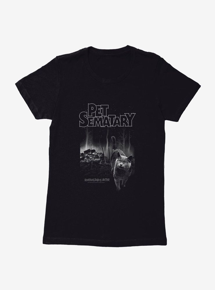 Pet Sematary Church The Cat Womens T-Shirt