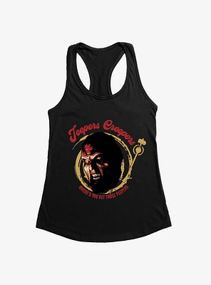 Jeepers Creepers Peepers Girls Tank