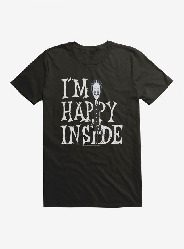 Boxlunch Addams Family I'm Happy Inside T-Shirt