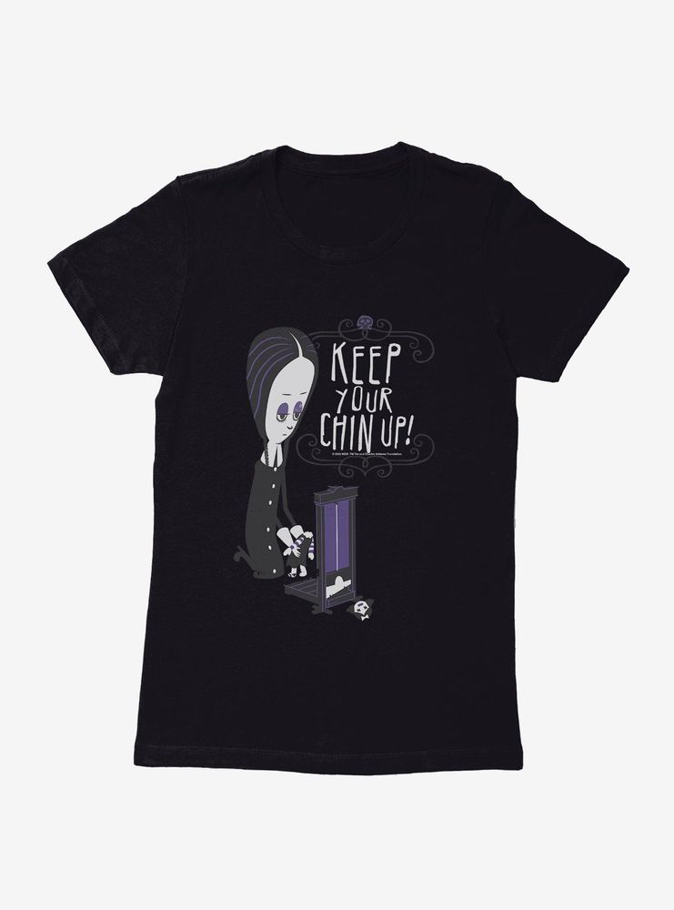 Addams Family Keep Your Chin Up! Womens T-Shirt