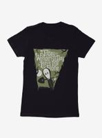 Addams Family Leave Me Alone Womens T-Shirt