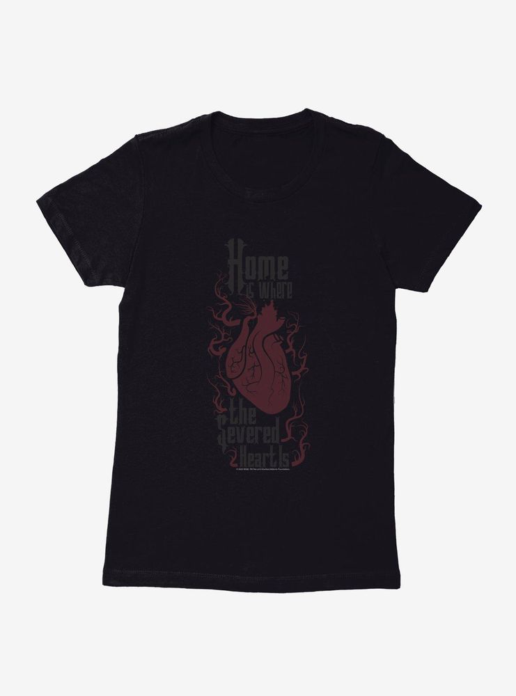 Addams Family Severed Heart Womens T-Shirt