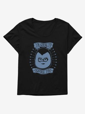 Addams Family Ignore You Womens T-Shirt Plus