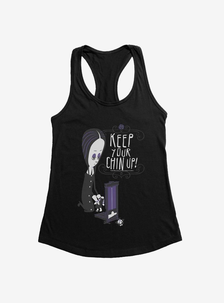 Addams Family Keep Your Chin Up! Womens Tank Top