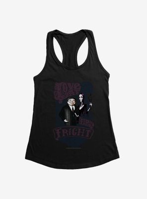 Addams Family Love At First Fright Womens Tank Top