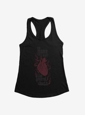 Addams Family Severed Heart Womens Tank Top