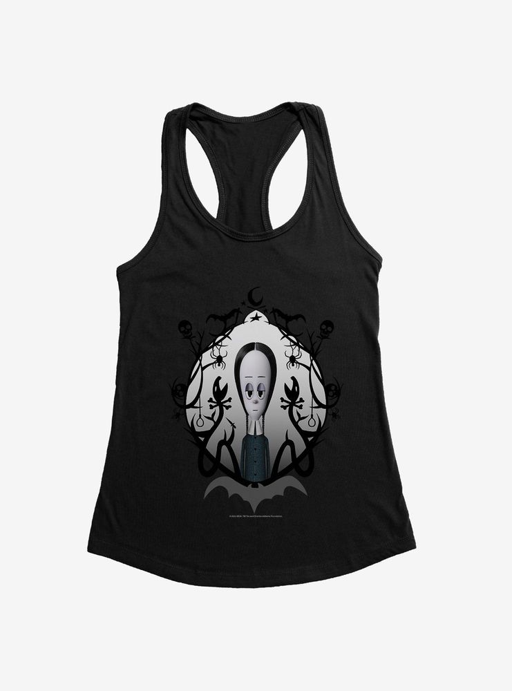 Addams Family Wednesday Snakes Womens Tank Top