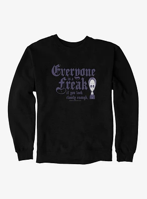 The Addams Family Everyone Is A Freak Sweatshirt