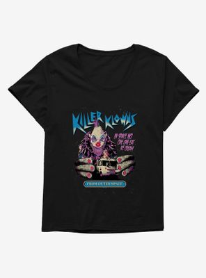 Killer Klowns From Outer Space Klownzilla Womens T-Shirt Plus