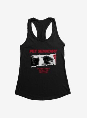 Pet Sematary Blue Eyes Womens Tank Top