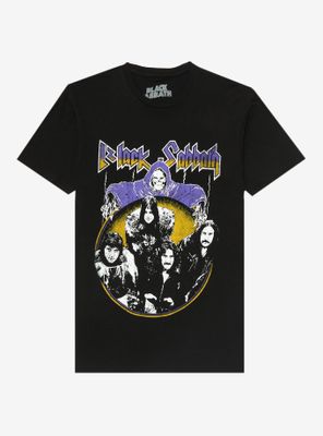 Black Sabbath Grim Reaper Band Photo T-Shirt
