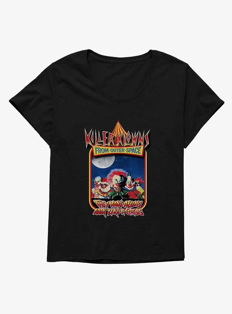 Killer Klowns From Outer Space Movie Poster Girls T-Shirt Plus