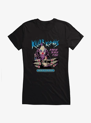 Killer Klowns From Outer Space Klownzilla Girls T-Shirt