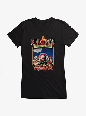 Killer Klowns From Outer Space Movie Poster Girls T-Shirt