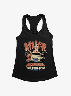 Killer Klowns From Outer Space Vintage Movie Poster Girls Tank