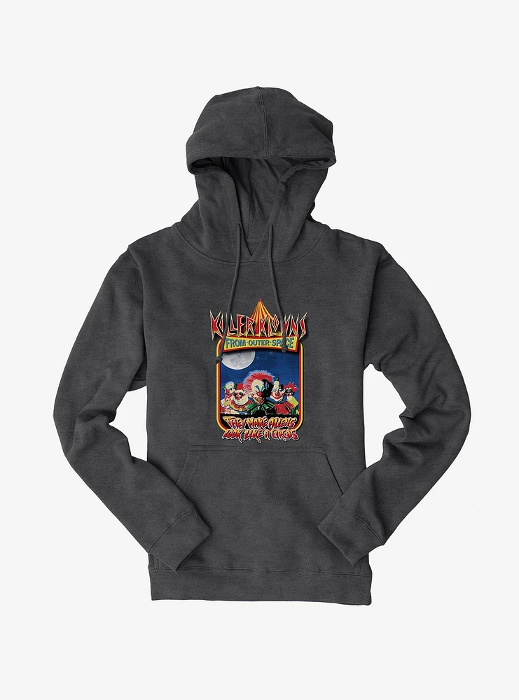 Killer Klowns From Outer Space Movie Poster Hoodie