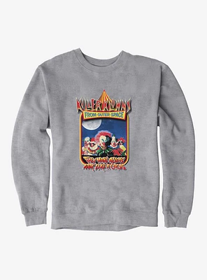 Killer Klowns From Outer Space Movie Poster Sweatshirt