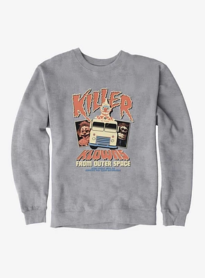 Killer Klowns From Outer Space Vintage Movie Poster Sweatshirt