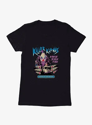 Killer Klowns From Outer Space Klownzilla Womens T-Shirt