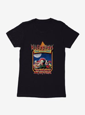 Killer Klowns From Outer Space Movie Poster Womens T-Shirt