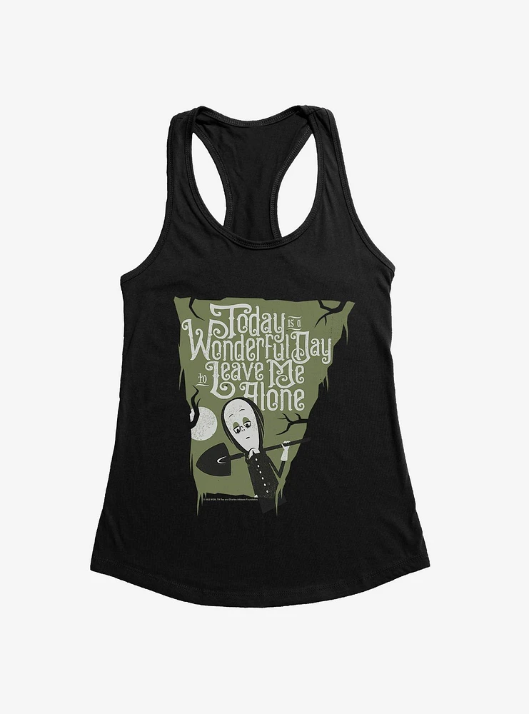 Addams Family Leave Me Alone Girls Tank