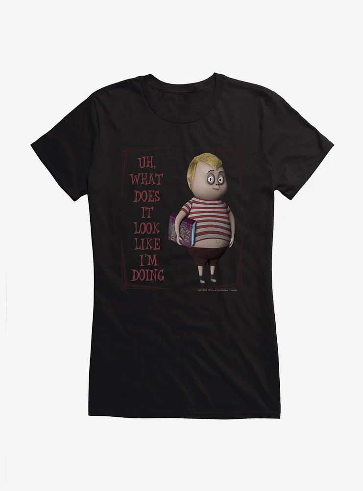 Addams Family Head Shrinking Girls T-Shirt
